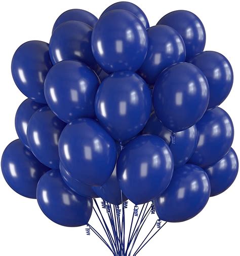 Dark Blue Balloons .